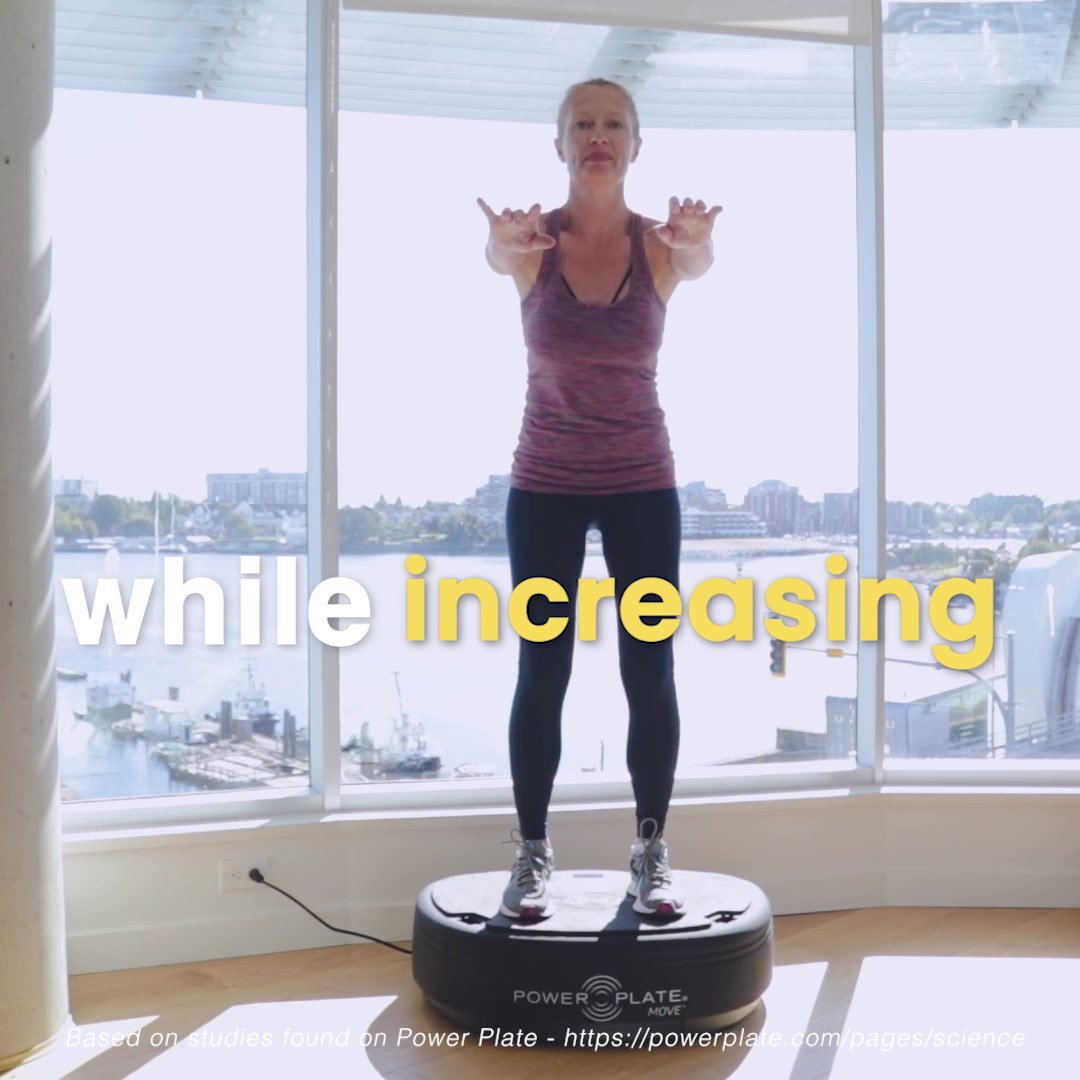 Power Plate Beauty & Wellness Facebook ad: Build Stronger Bones With Power Plate Training