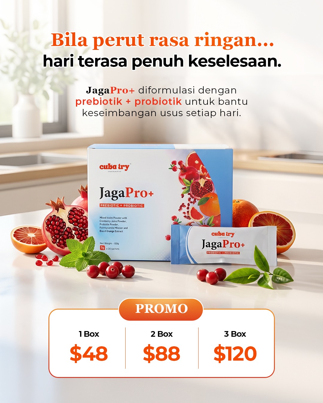 KedaiSujimy.com Facebook ad: Kesihatan keluarga, keperluan harian & makanan sedap, semua…