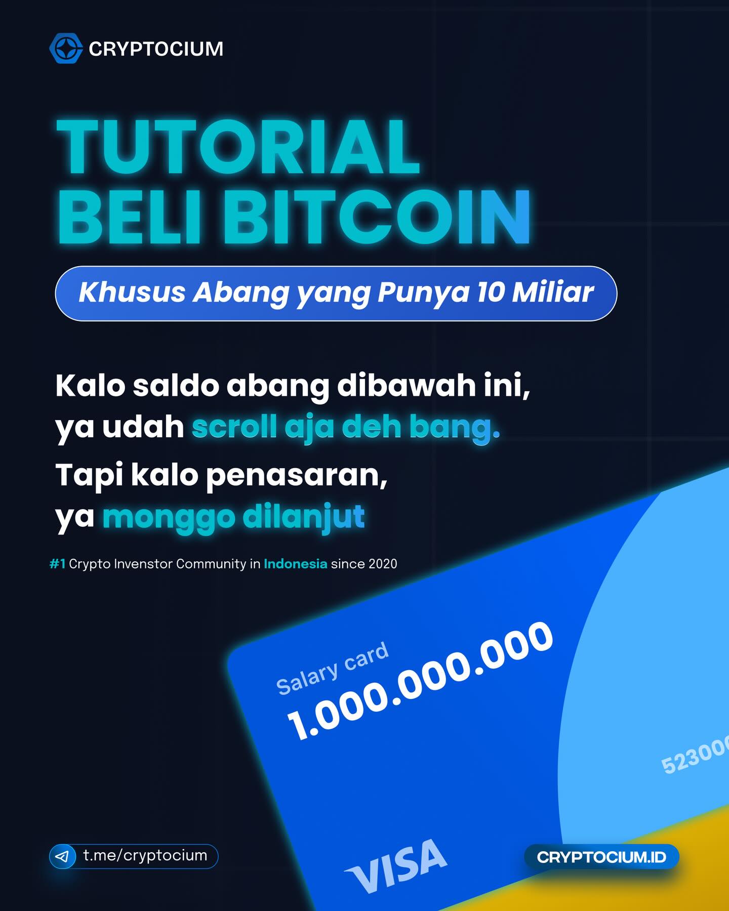 Cryptocium Facebook ad