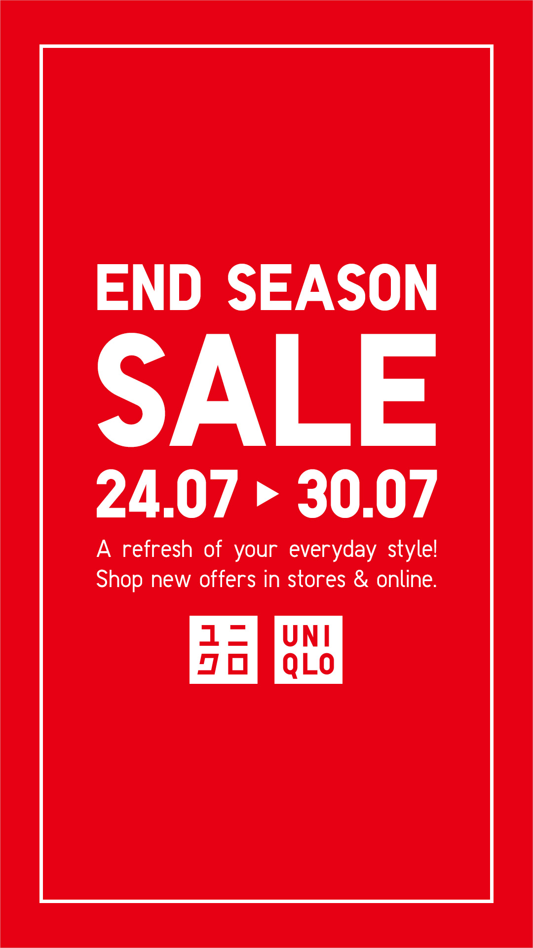 UNIQLO Malaysia Facebook ad