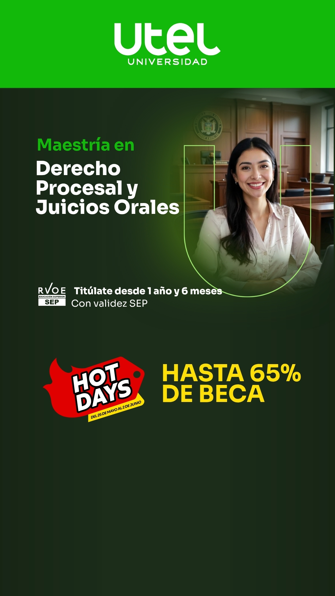 Utel Universidad Facebook ad