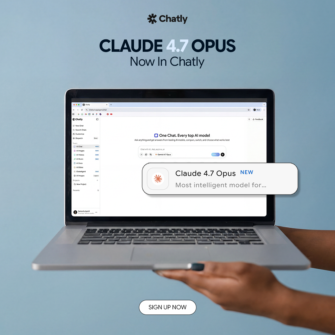Chatly Facebook ad