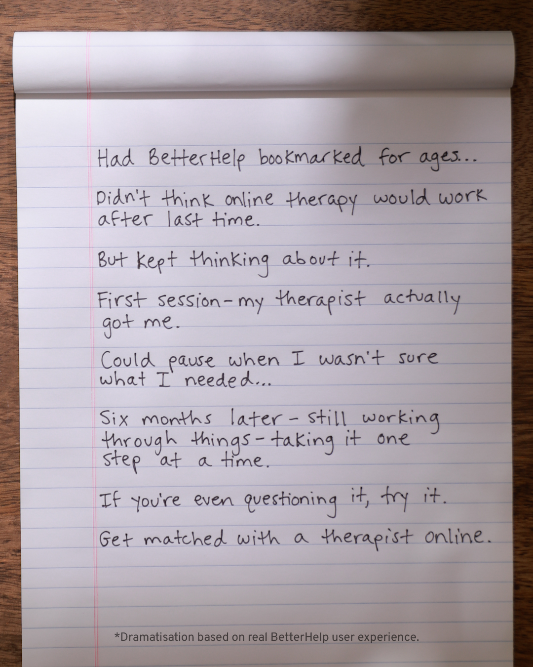 BetterHelp Facebook ad
