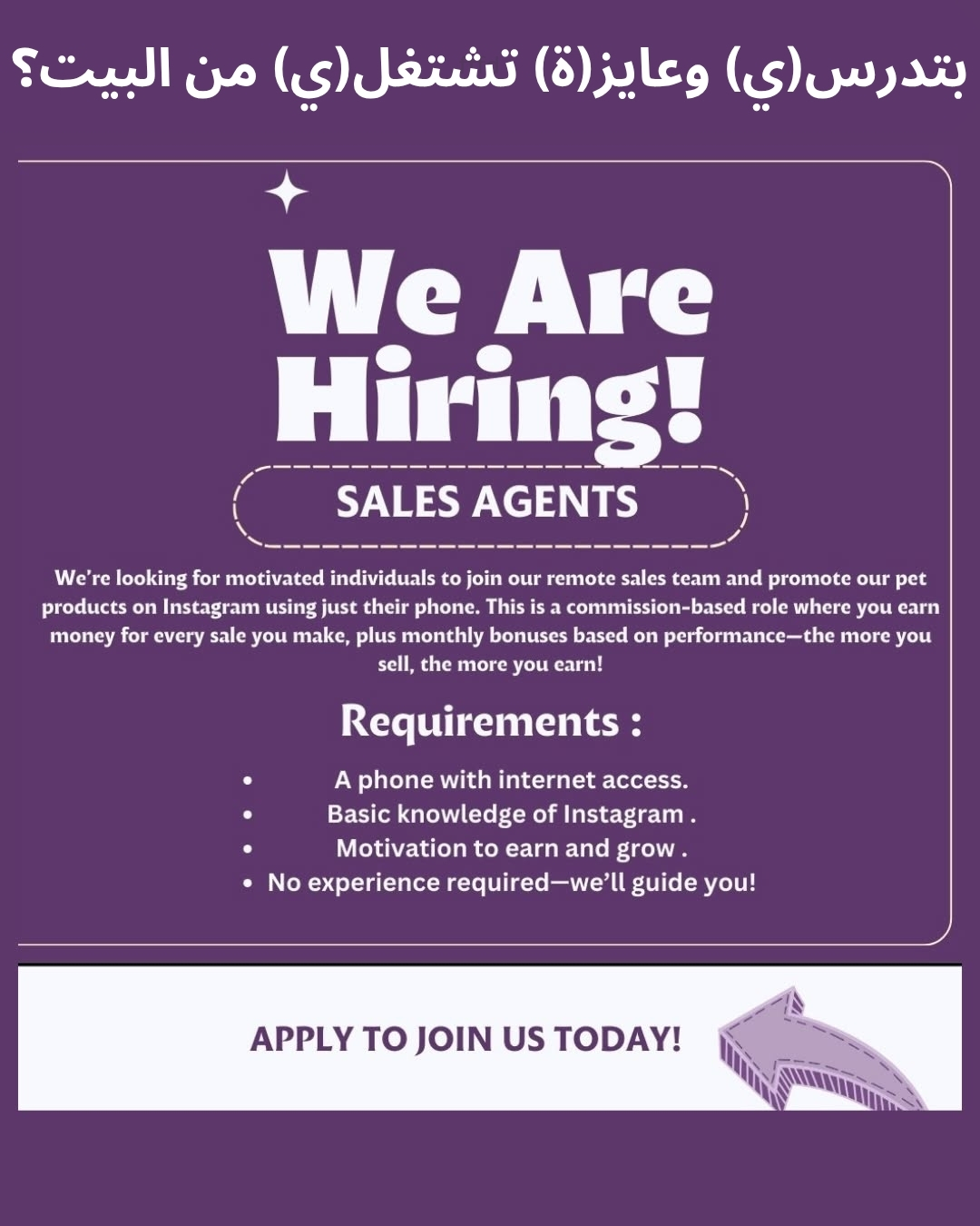Petsome Facebook ad: Apply to join us today