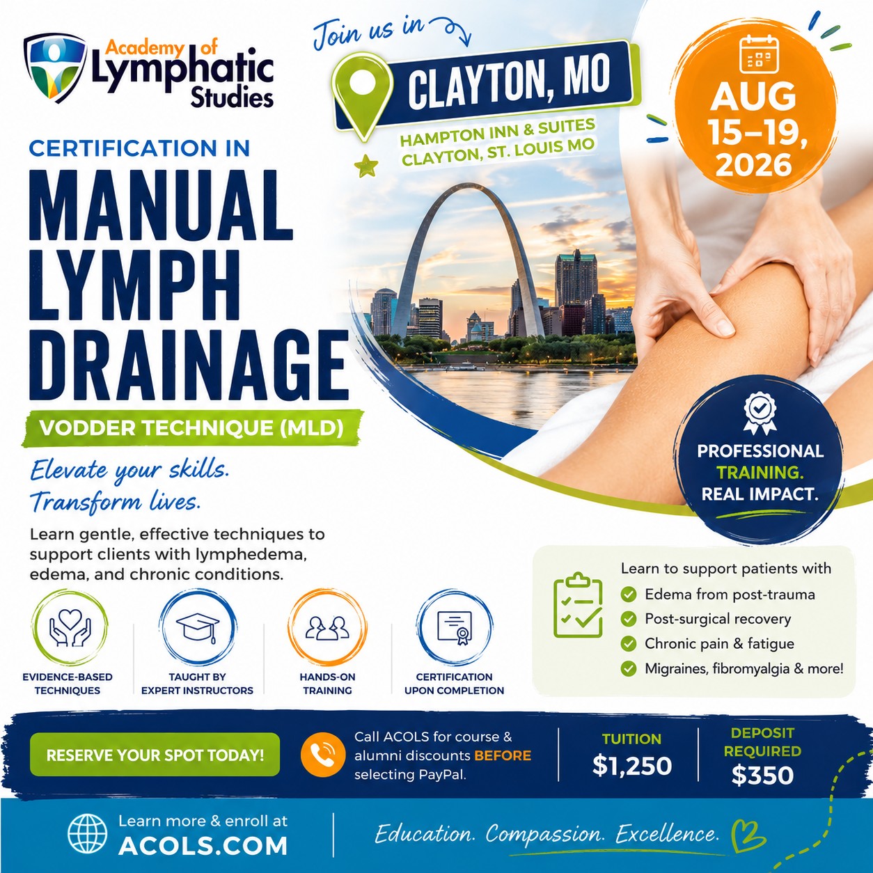 Academy of Lymphatic Studies Facebook ad