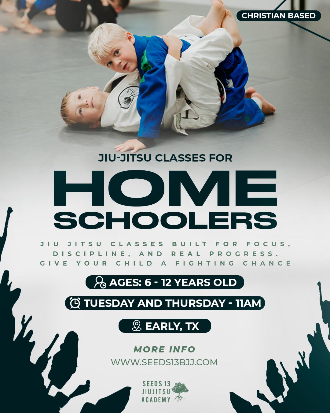 Seeds13 Brazilian Jiu Jitsu - Early TX Facebook ad