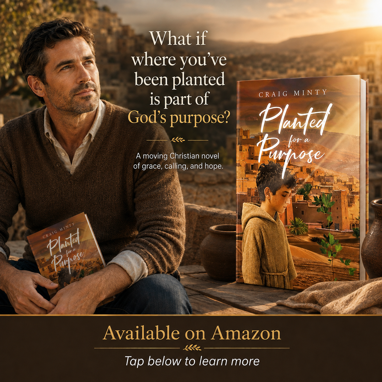 Saved By Grace Stories Facebook ad: Planted For a Purpose