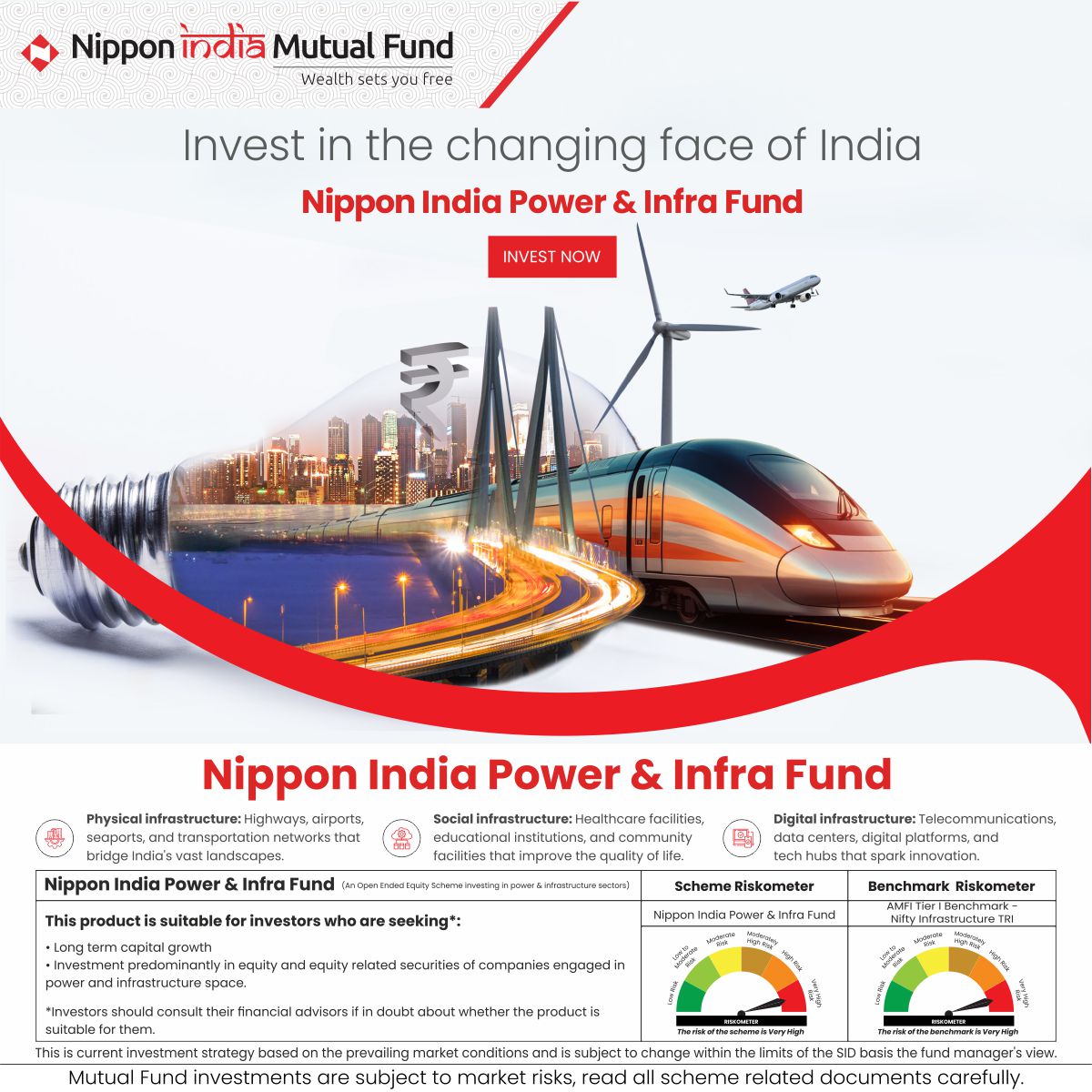 Nippon India Mutual Fund Facebook ad