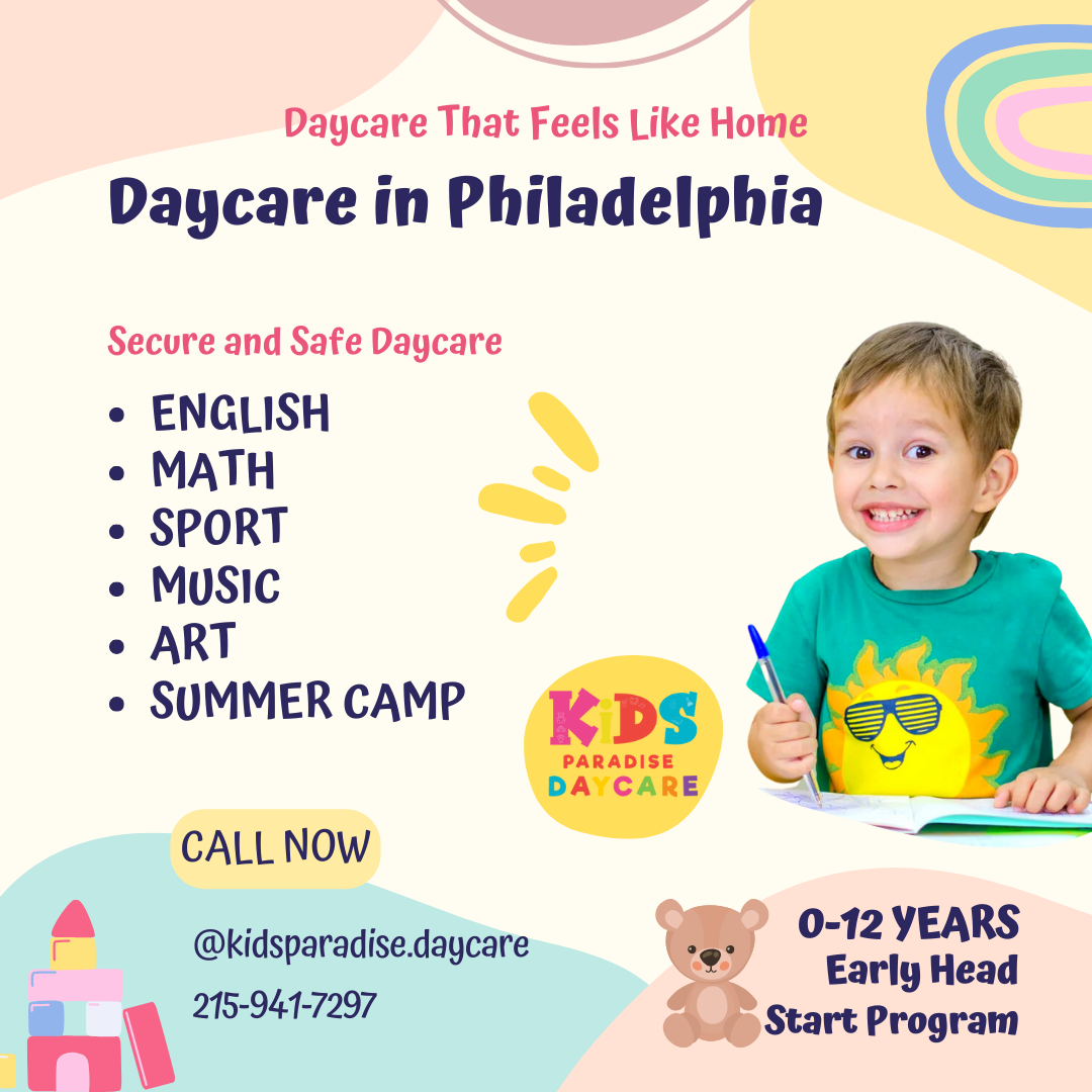 Kids Paradise Daycare Facebook ad
