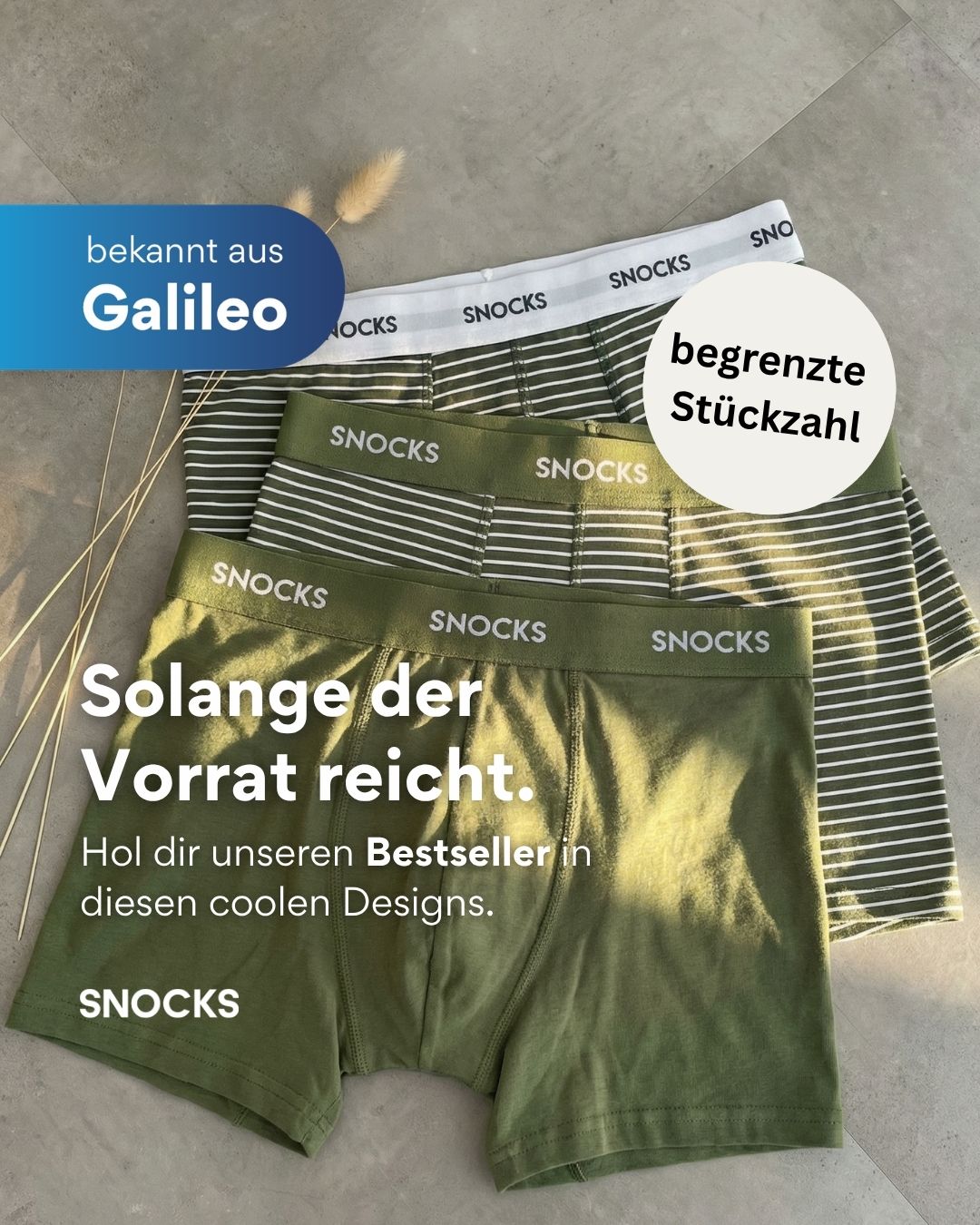 Snocks Facebook ad