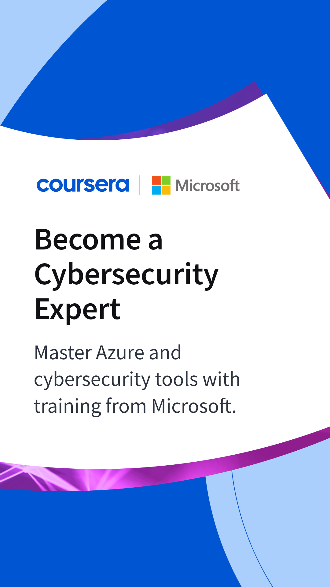 Coursera Facebook ad