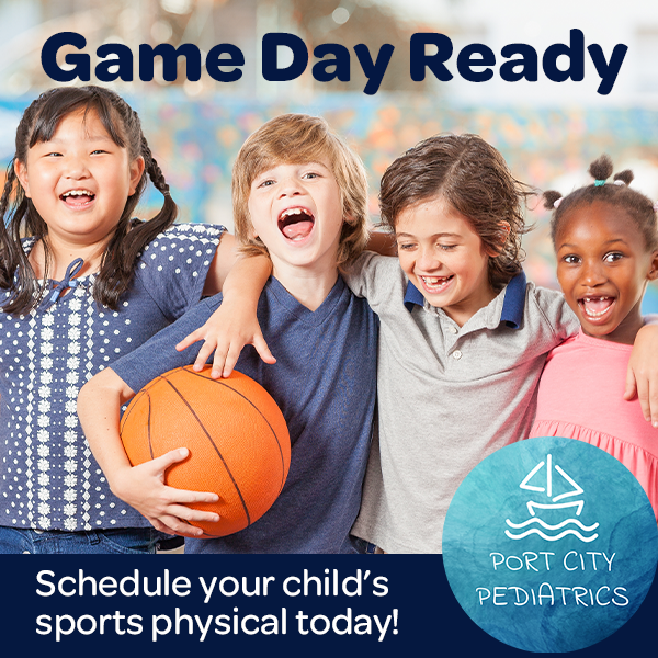 Port City Pediatrics Facebook ad