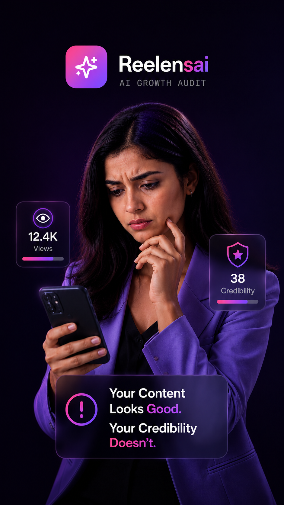 Reelens Facebook ad