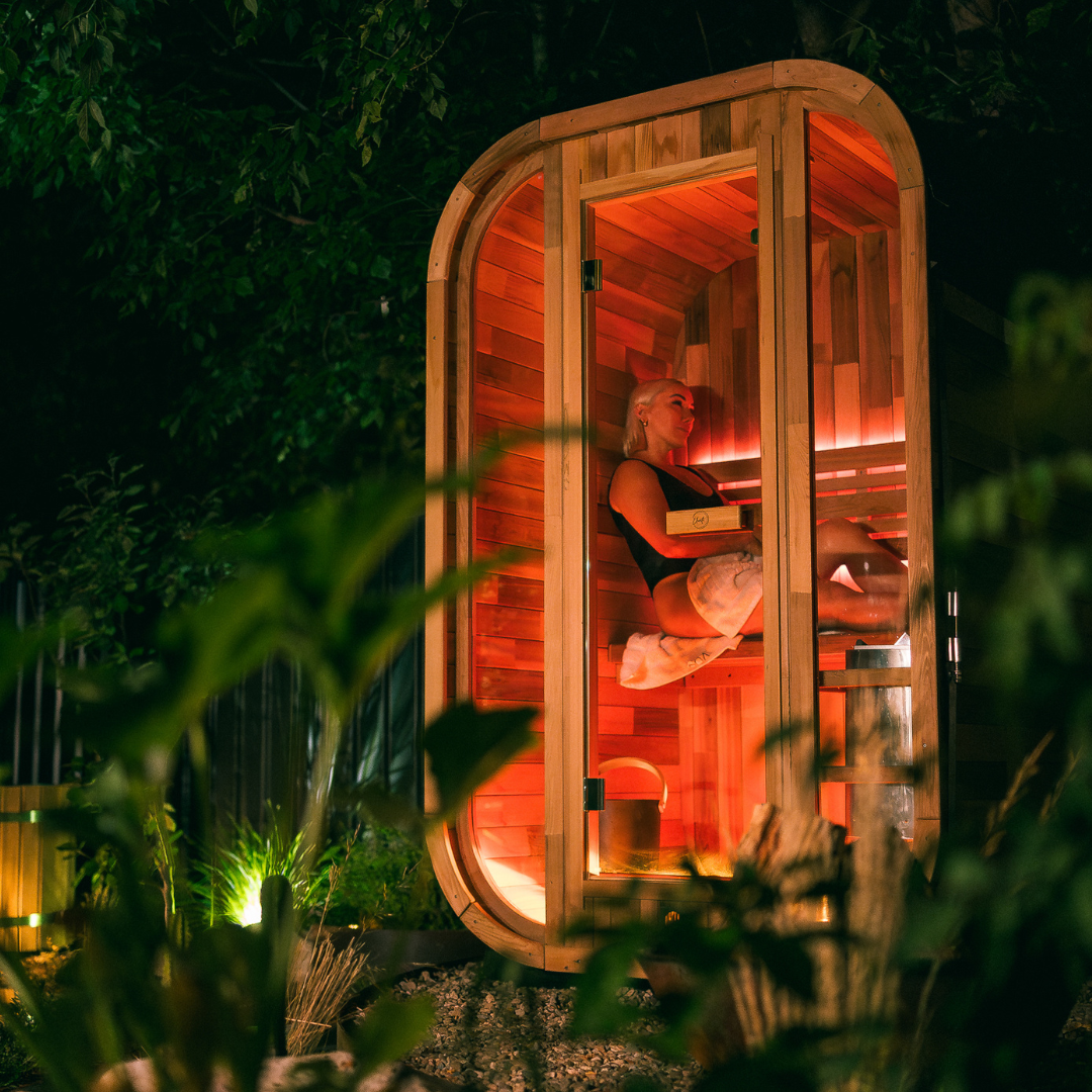Elevate Saunas Facebook ad
