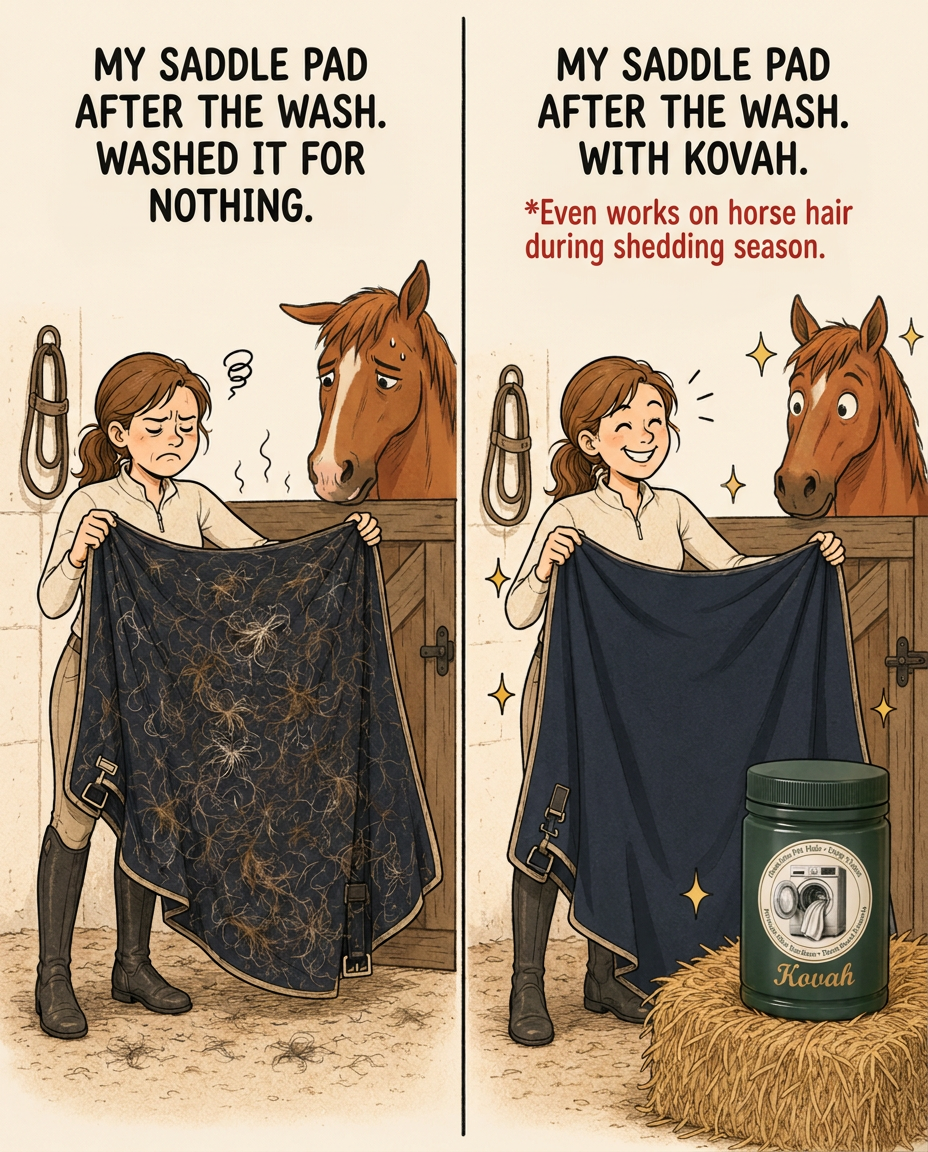Kovah Facebook ad: One scoop. One wash. Every hair gone.