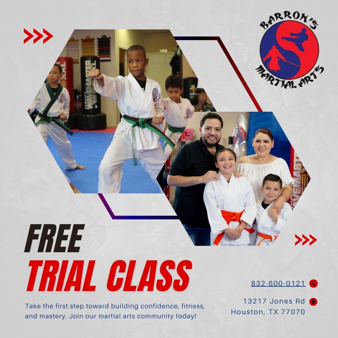 Barron's Martial Arts Facebook ad