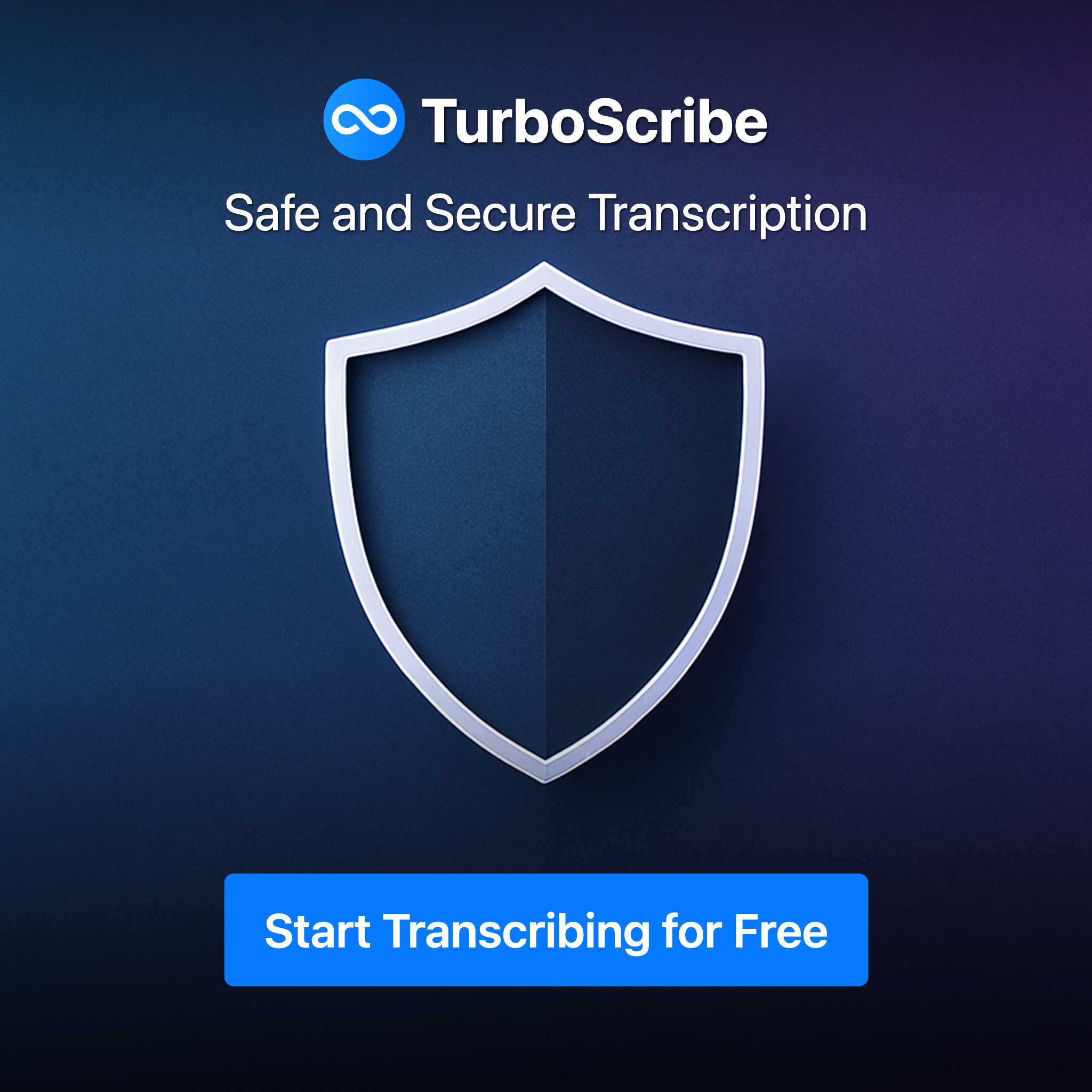 TurboScribe Facebook ad