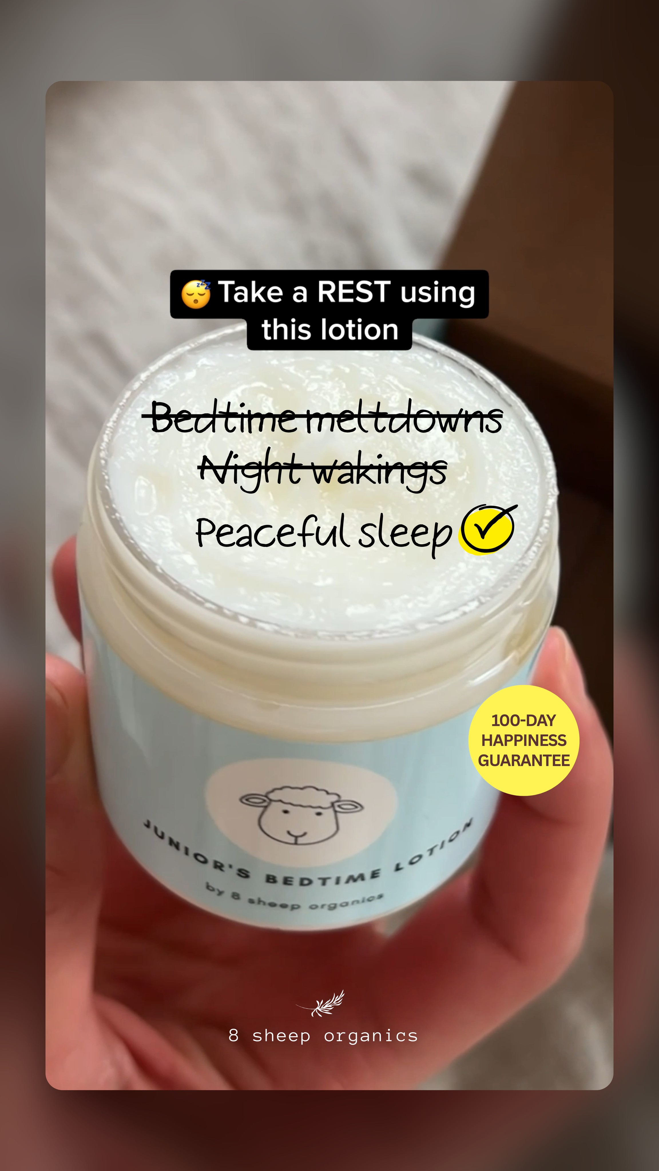 8 Sheep Organics Facebook ad