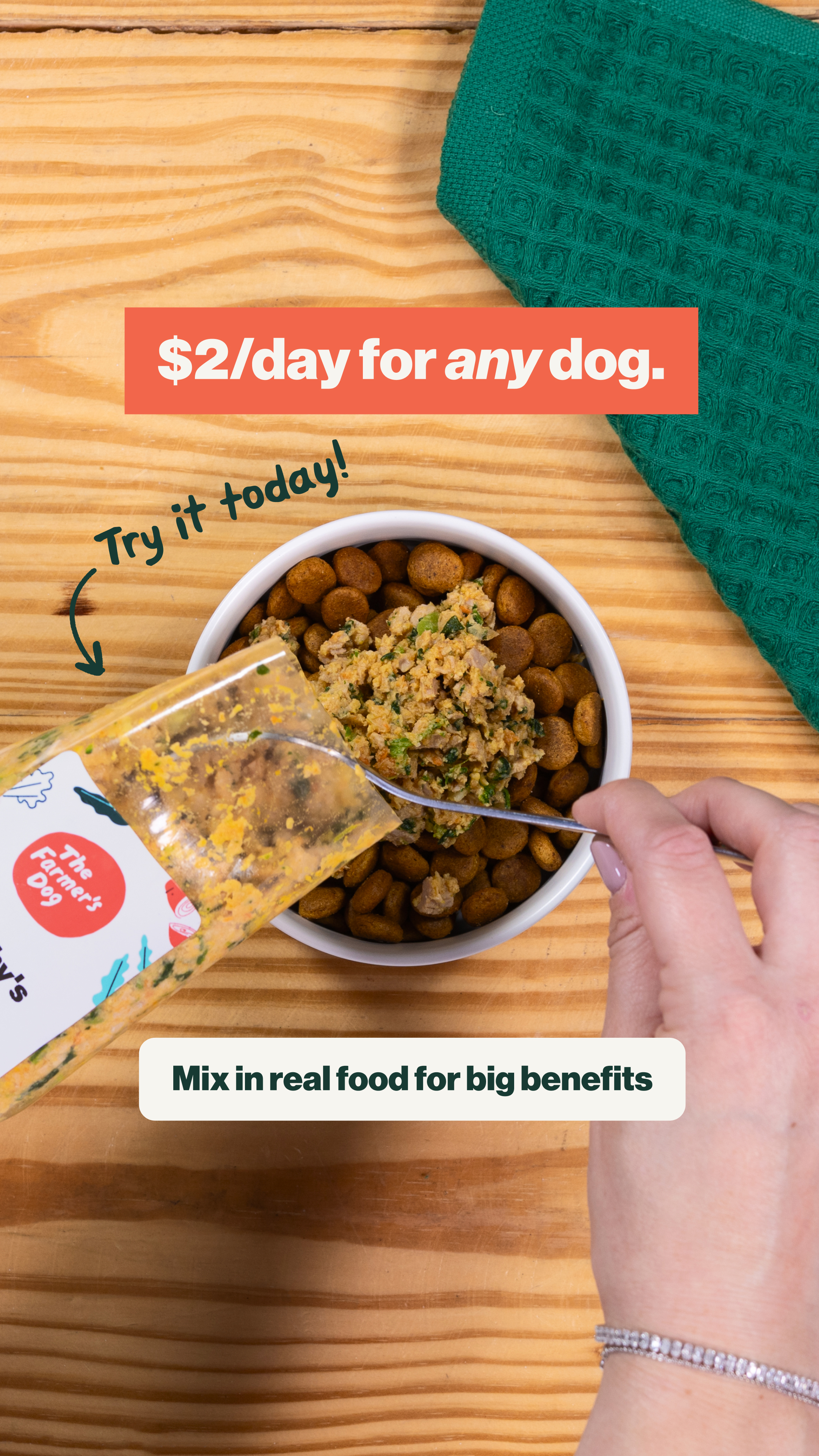 The Farmer's Dog Facebook ad