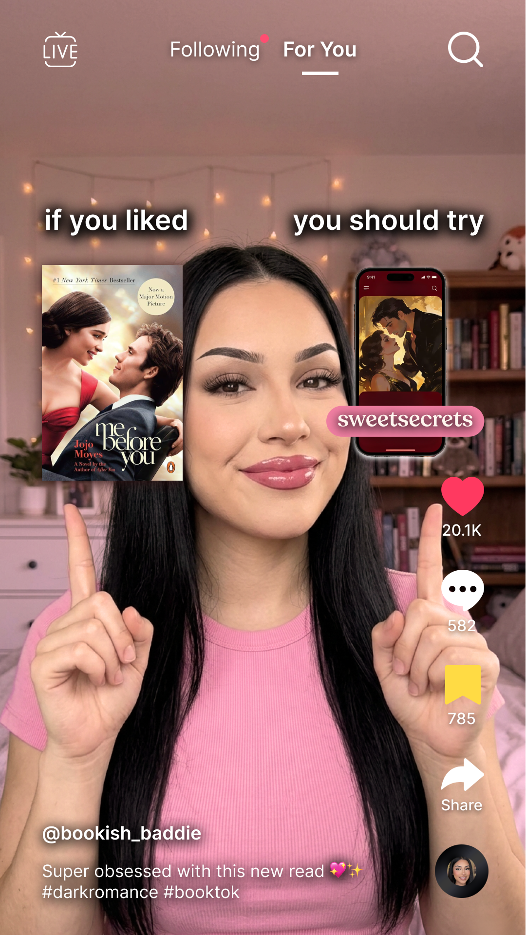 Sweetsecrets Facebook ad