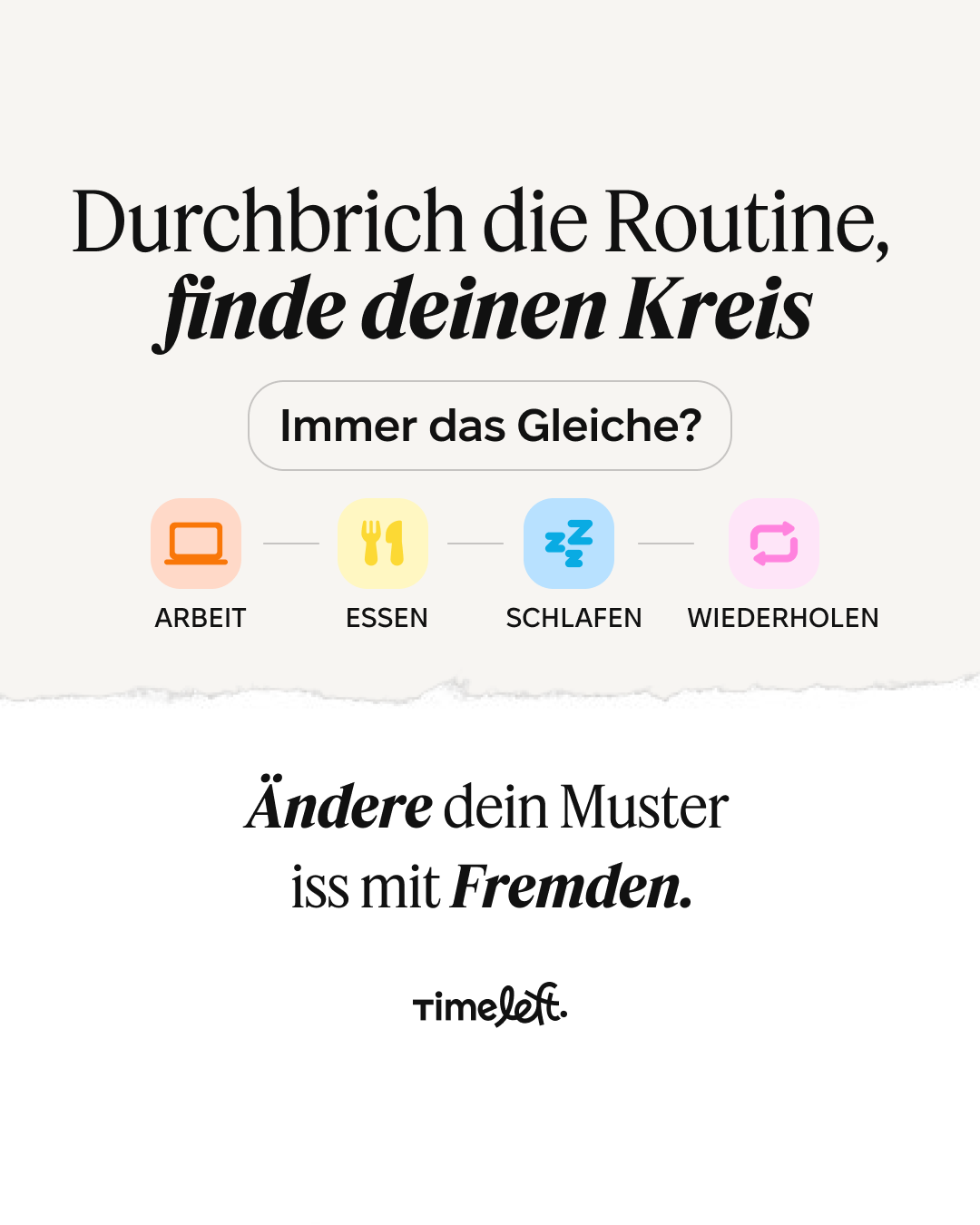 Timeleft Facebook ad