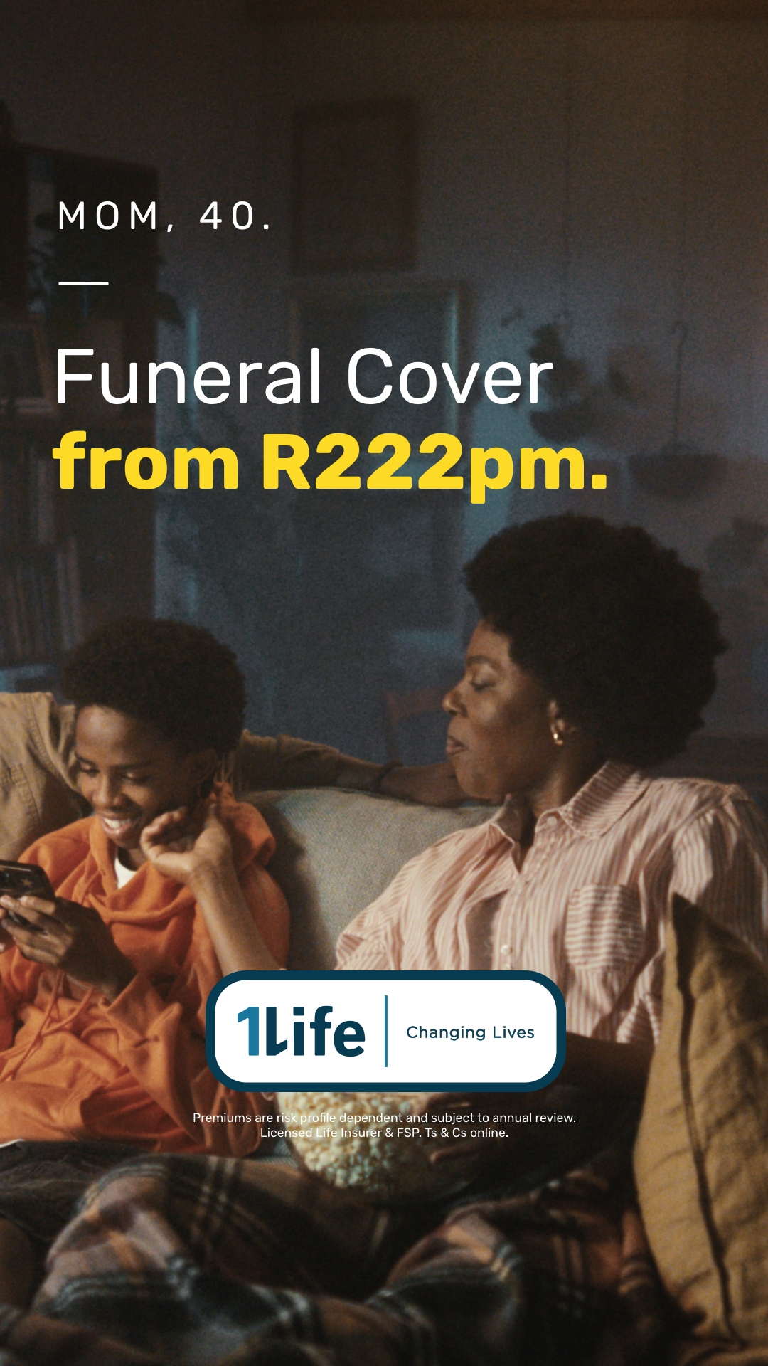 1Life Insurance Facebook ad