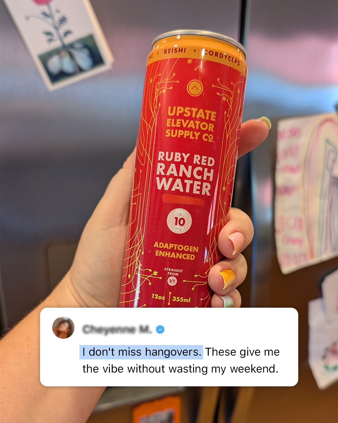 Upstate Elevator Facebook ad: No Hangovers. No Regrets.