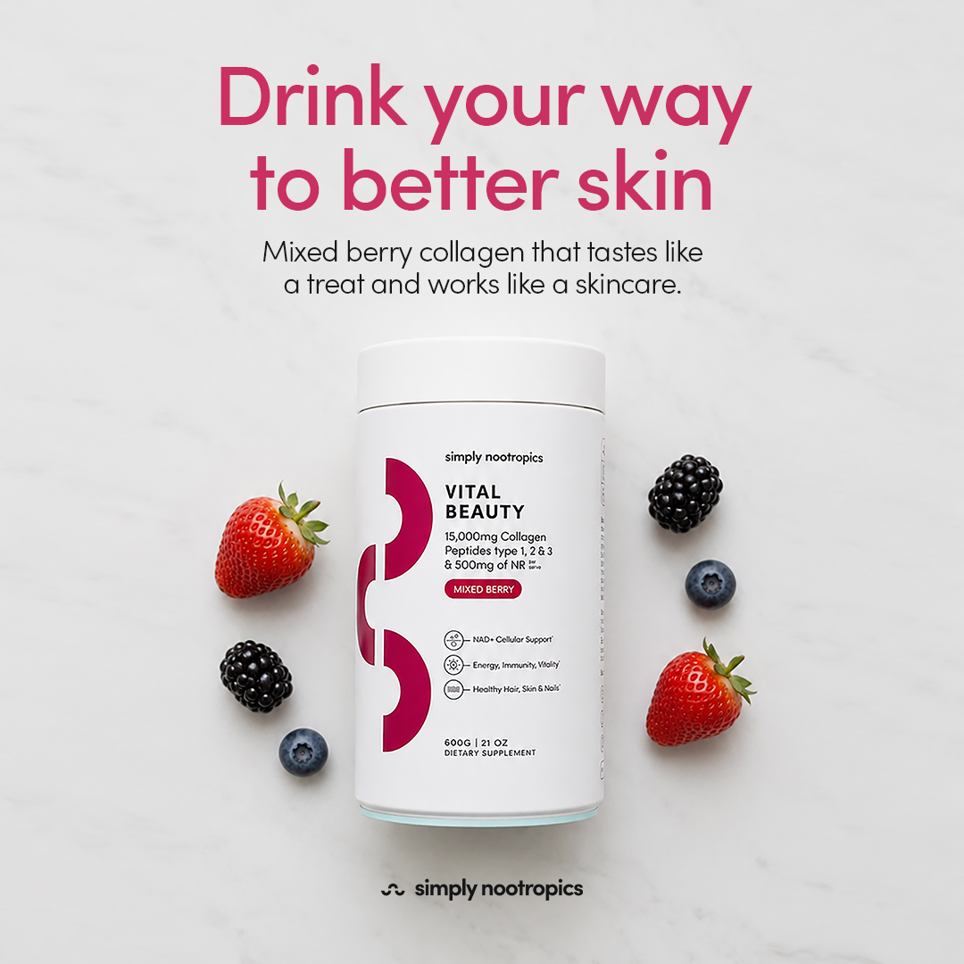 Simply Nootropics Facebook ad