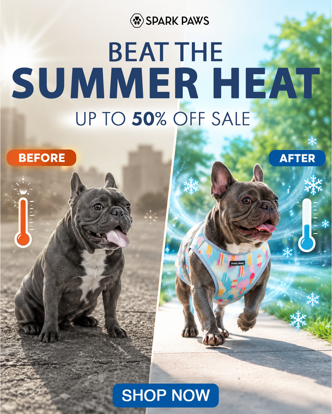 Spark Paws Facebook ad