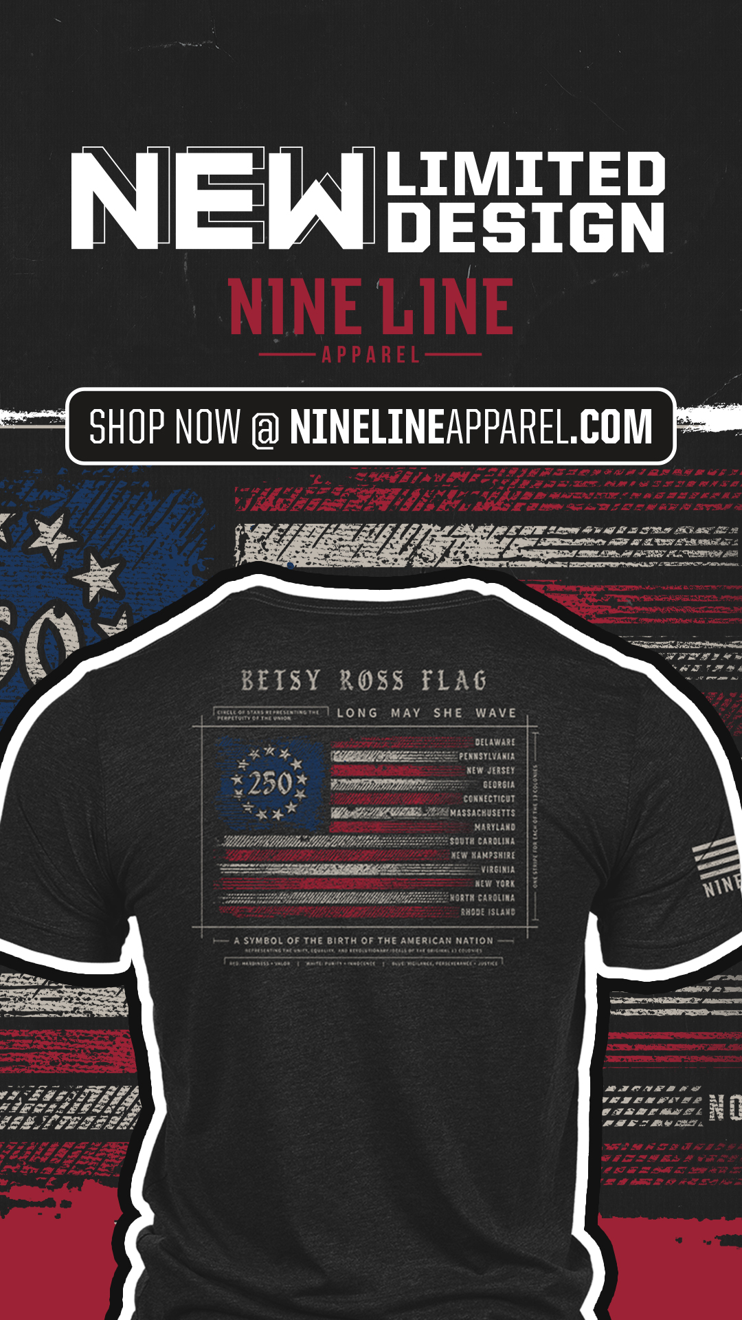Nine Line Apparel Facebook ad