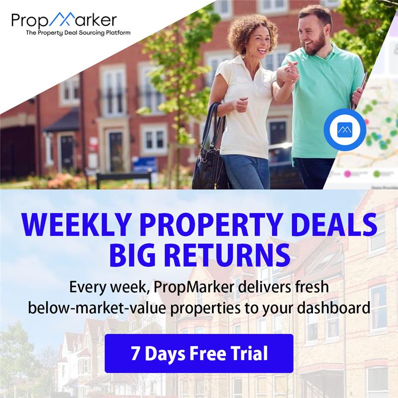 PropMarker Facebook ad: FREE 7 Day Trial