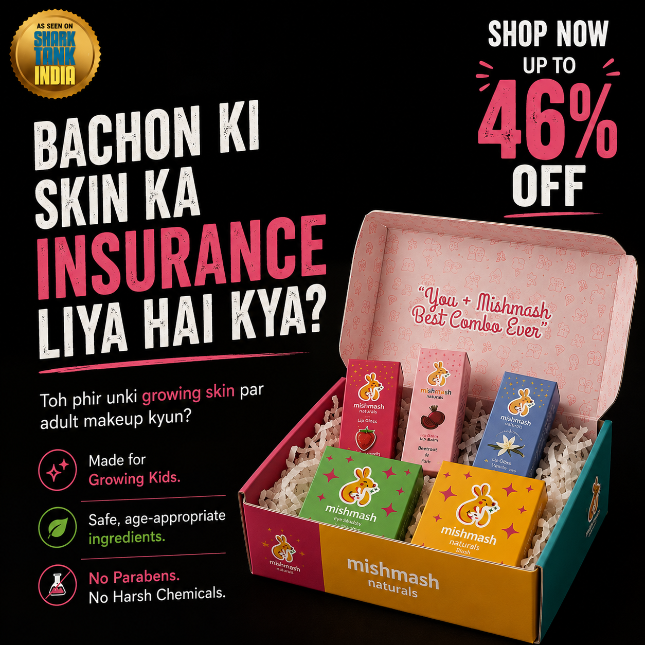 Mishmash Naturals  Facebook ad