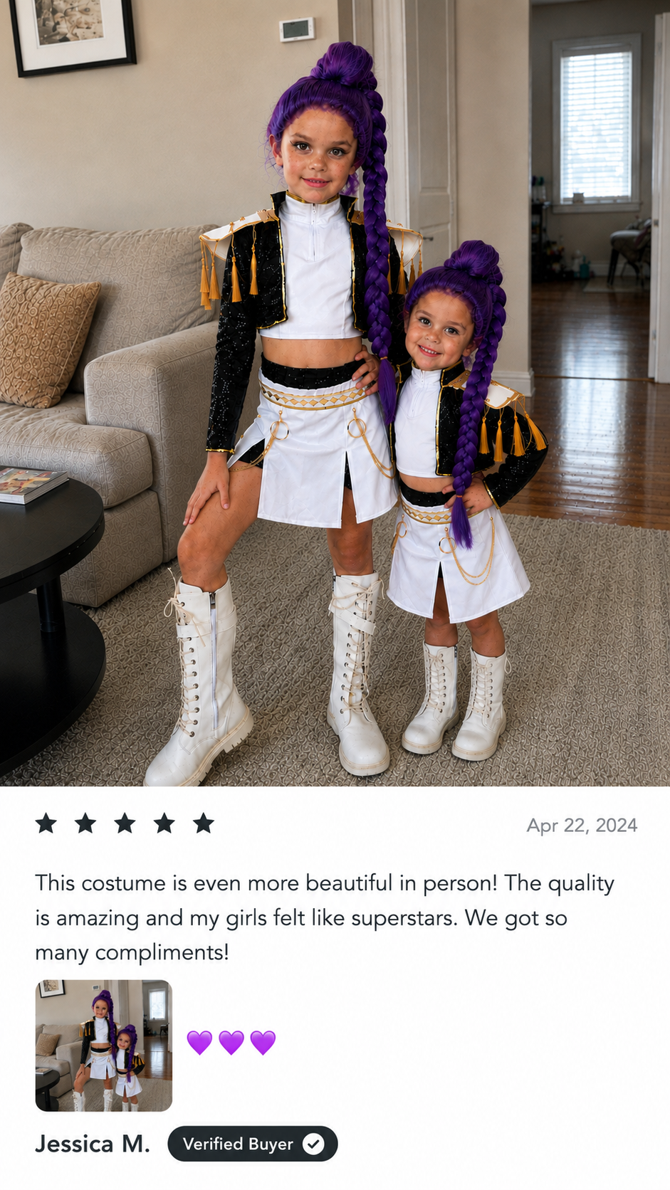 Mia Belle Girls Facebook ad