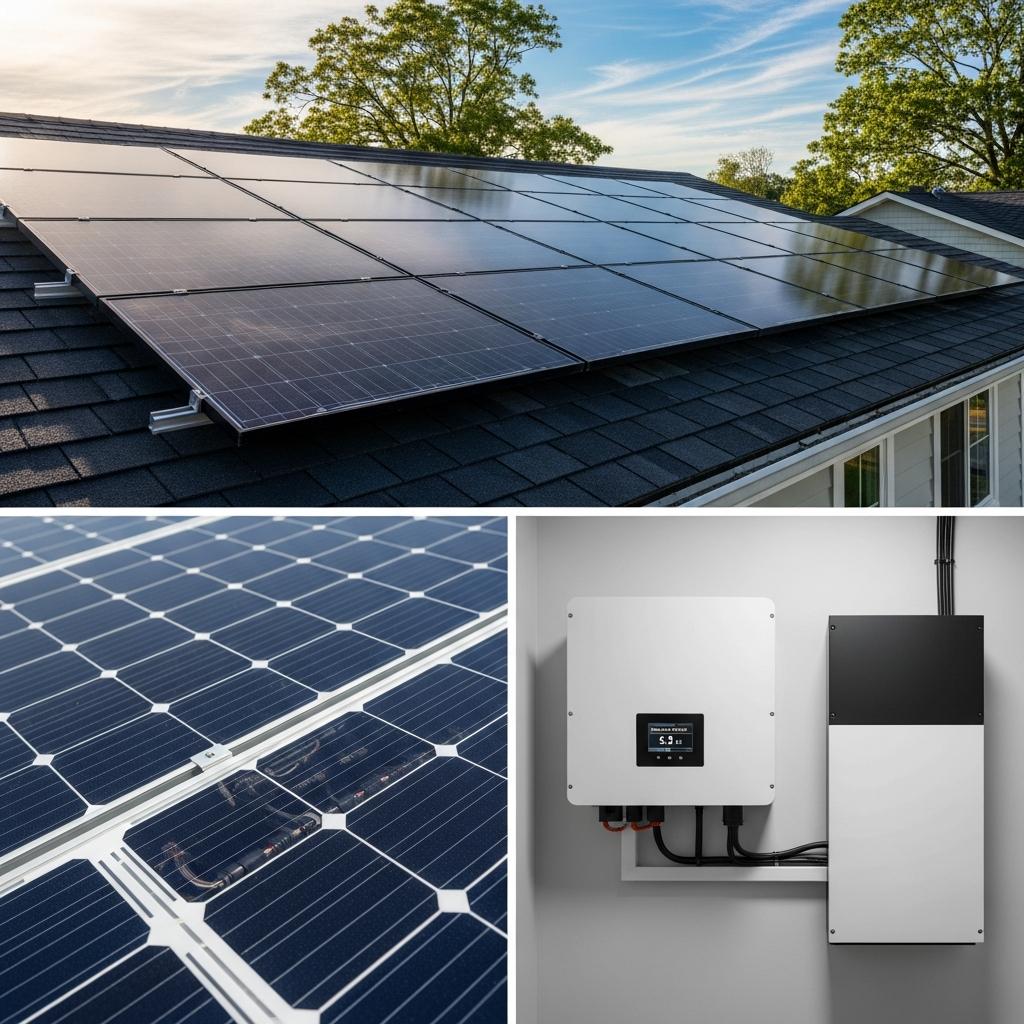 In Glimpse Ripple Facebook ad: Solaranlage Komplettset!