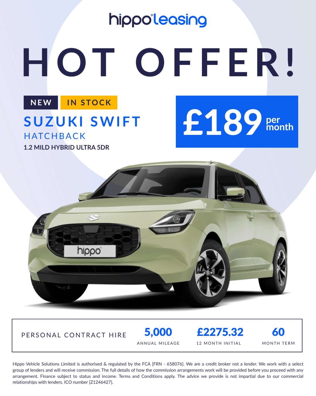 Hippo Leasing Facebook ad: Don't Miss Out!