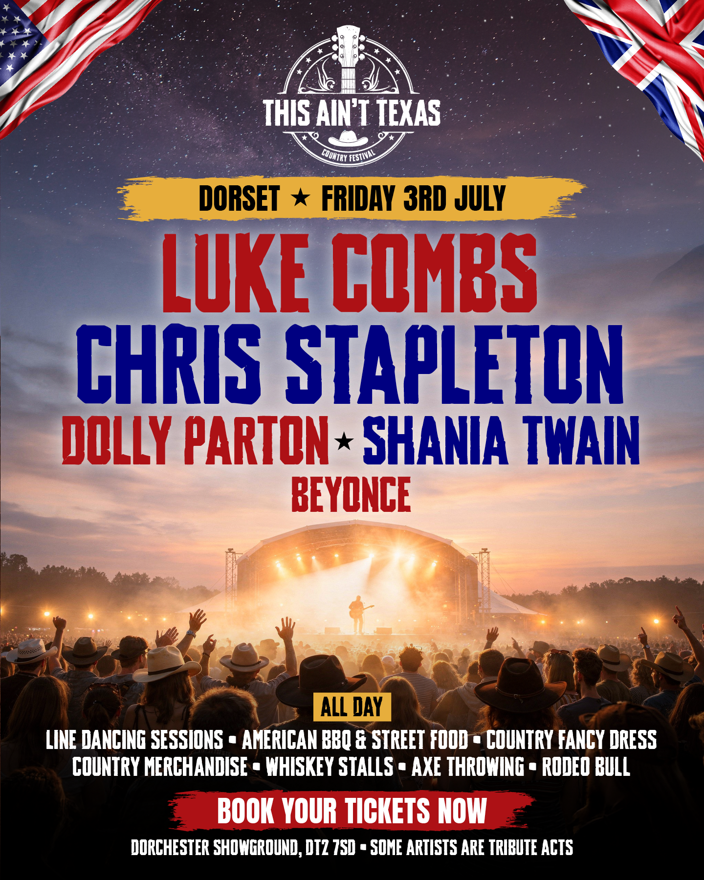 This Ain't Texas Festival Facebook ad