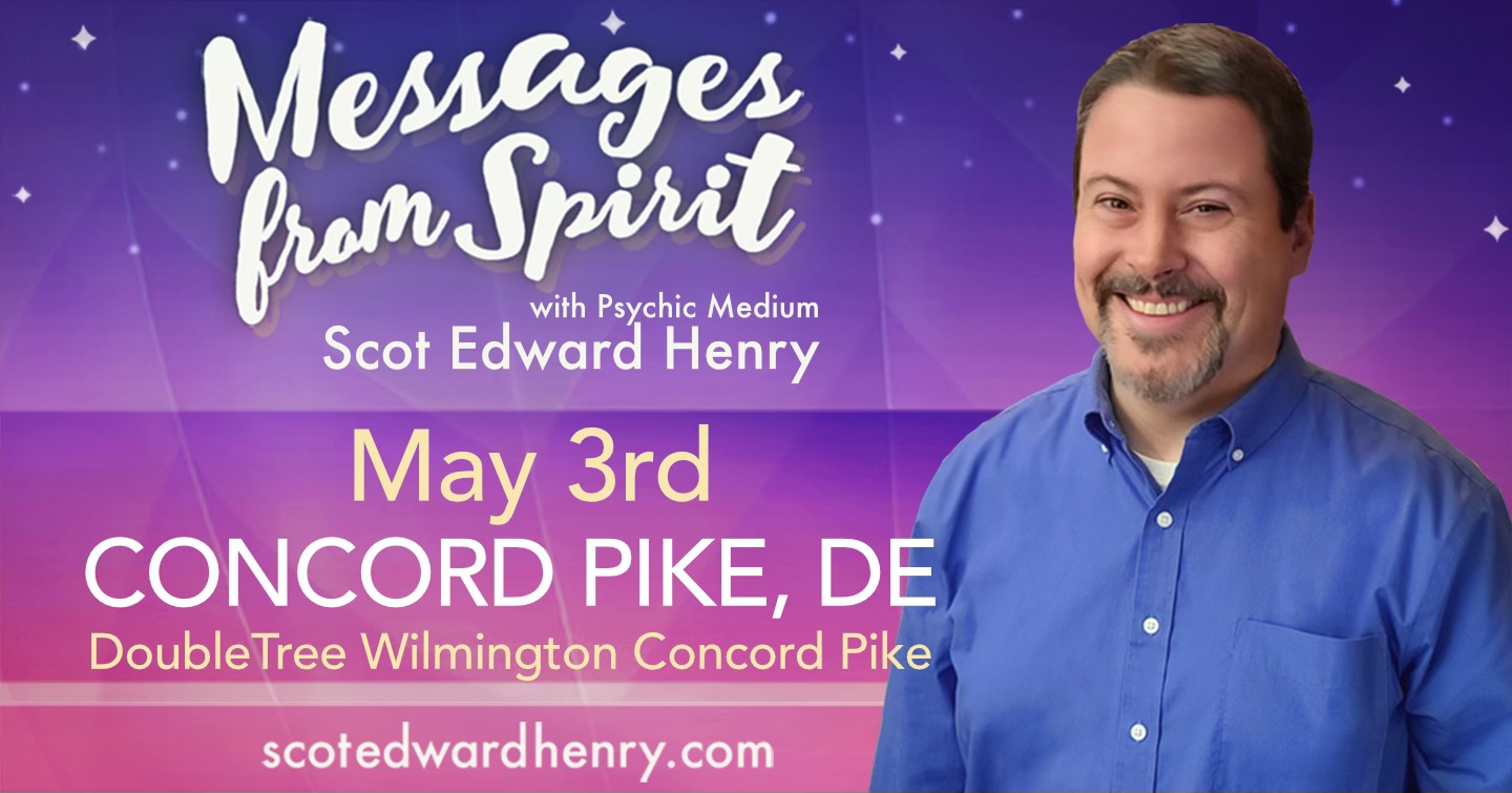 Scot Edward Henry Facebook ad: Messages from Spirit with Psychic Medium Scot Edward Henry…
