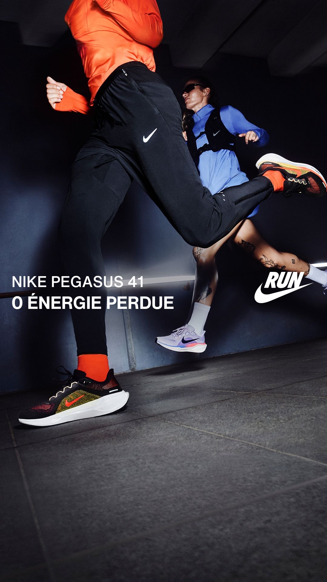 Nike Run Club Facebook ad