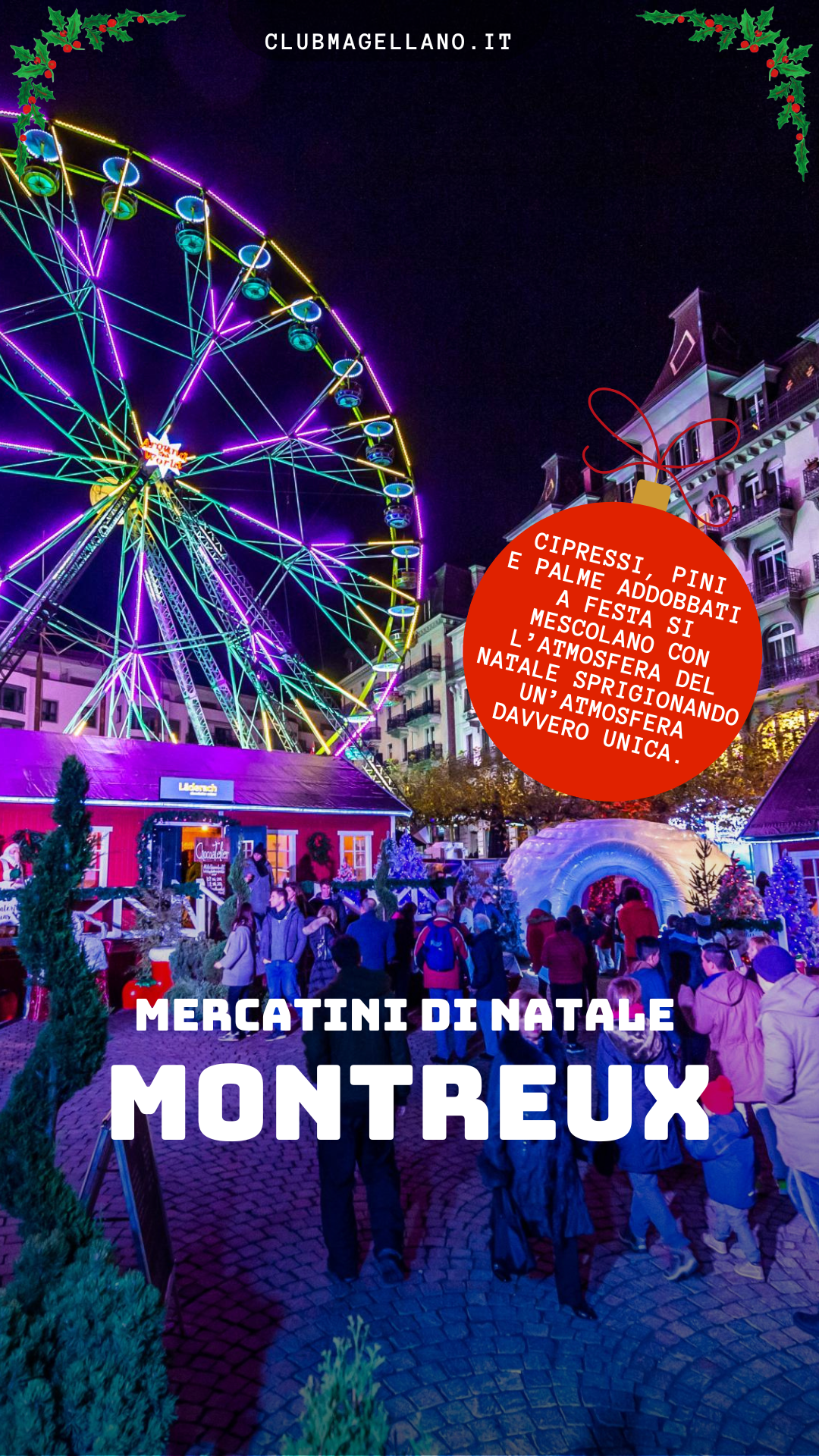 CLUB MAGELLANO Facebook ad: Mercatini di Natale a Montreux