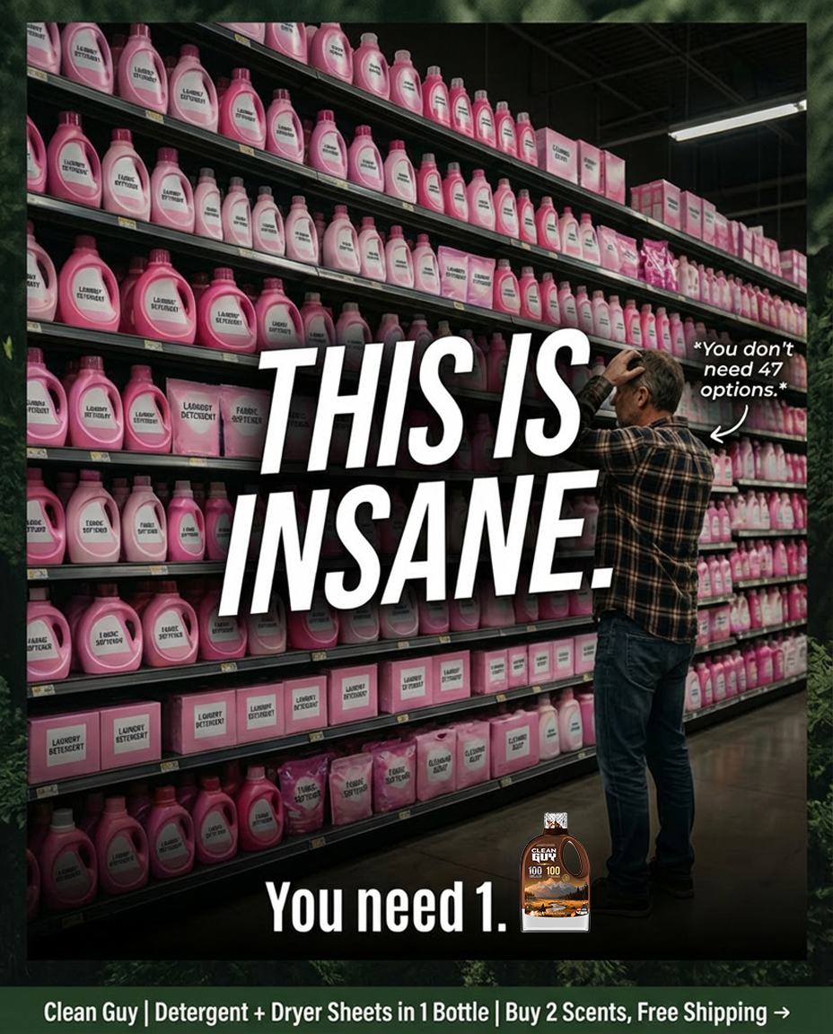 Clean Guy Facebook ad