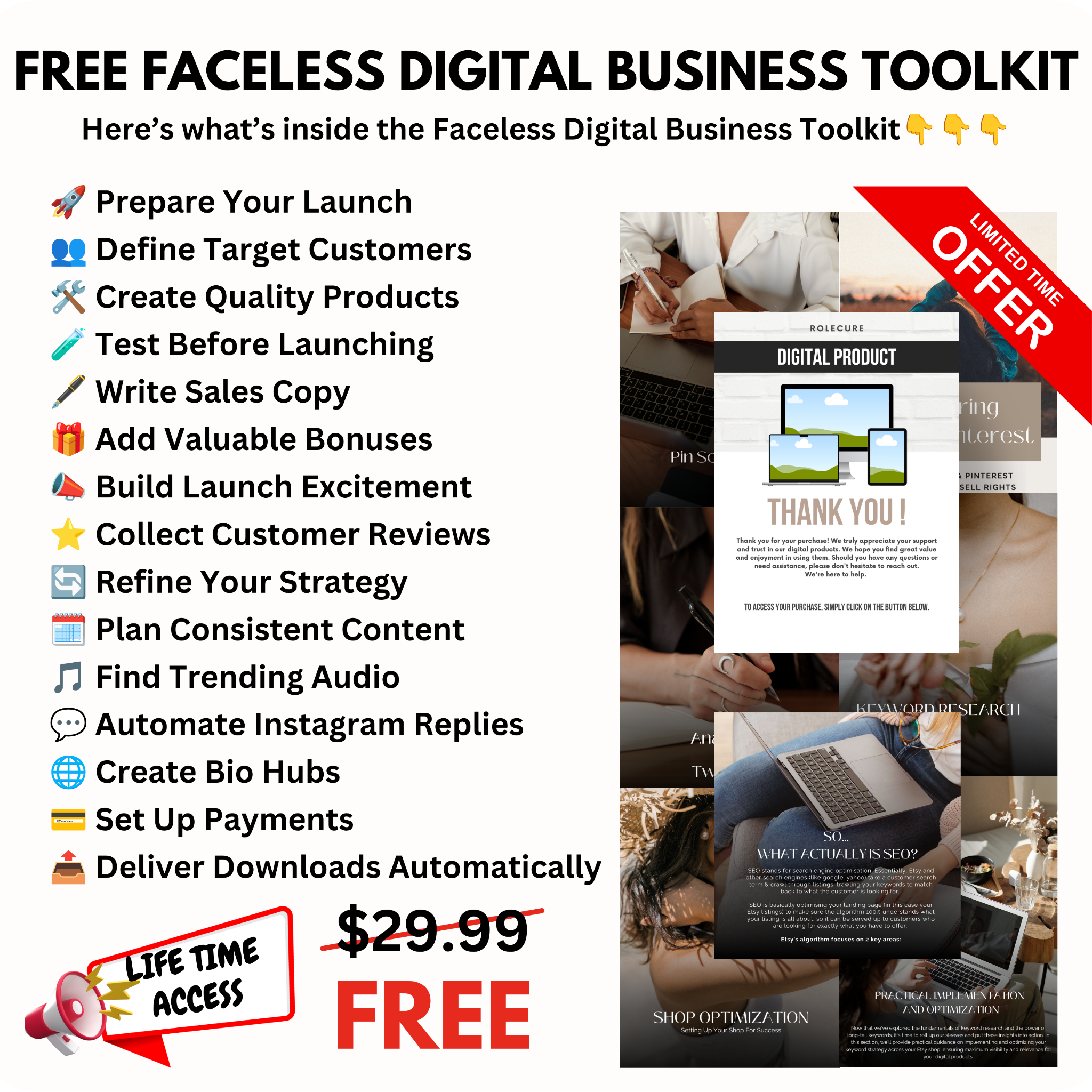 Faceless Profit Facebook ad