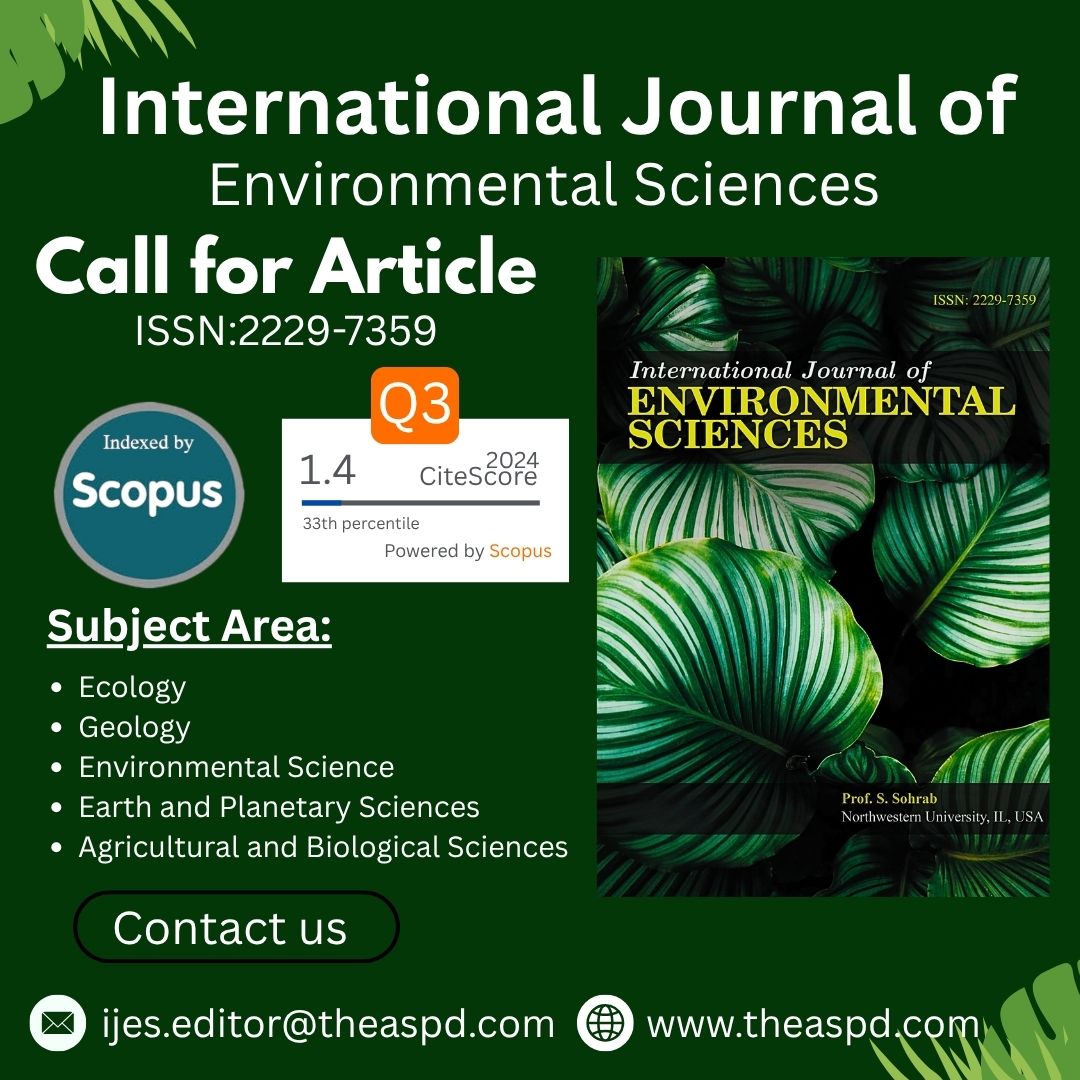 Int. J Of Env. Science Facebook ad: Scopus Indexed Journal