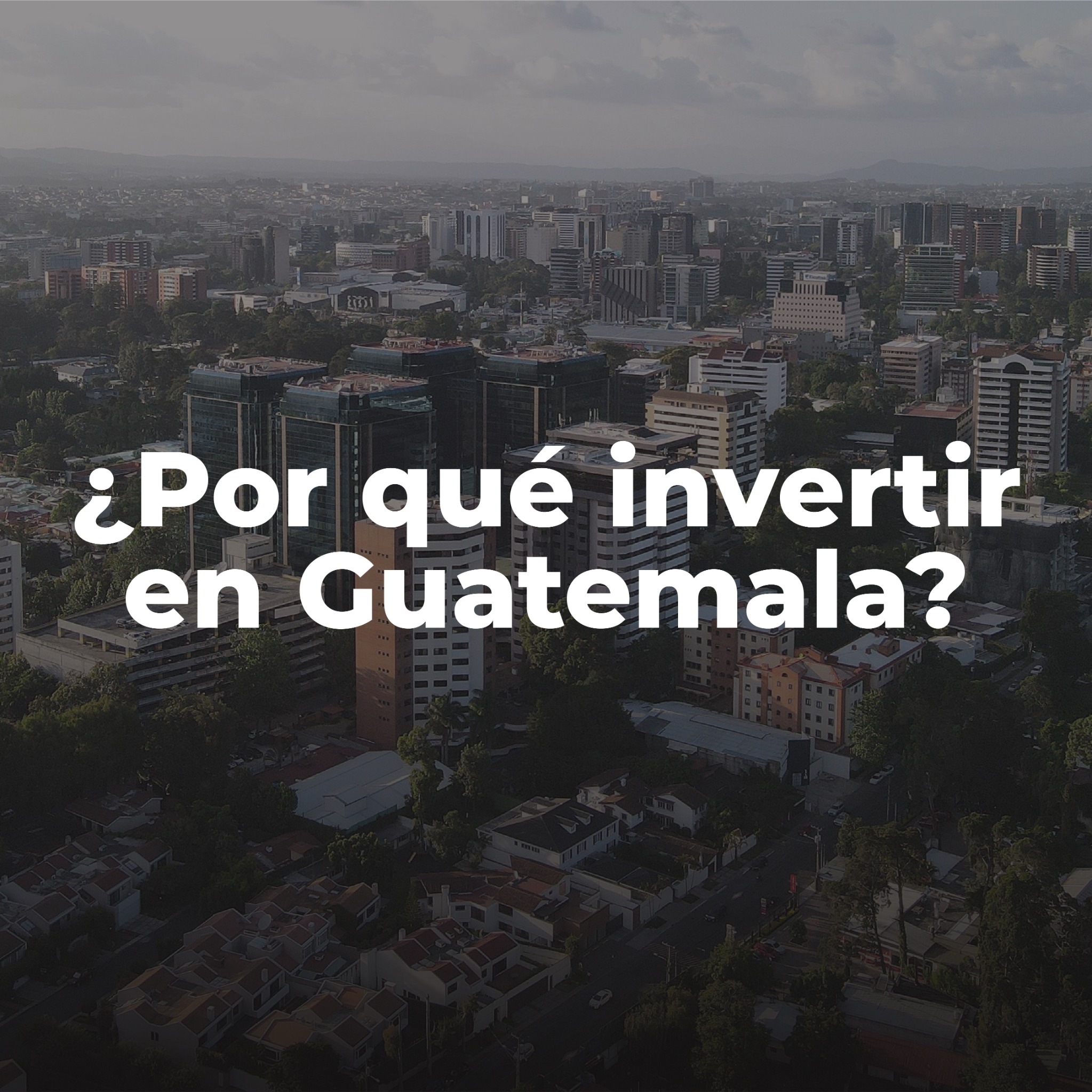 Invest Guatemala Facebook ad: Guatemala, un nuevo foco para la inversión extranjera…