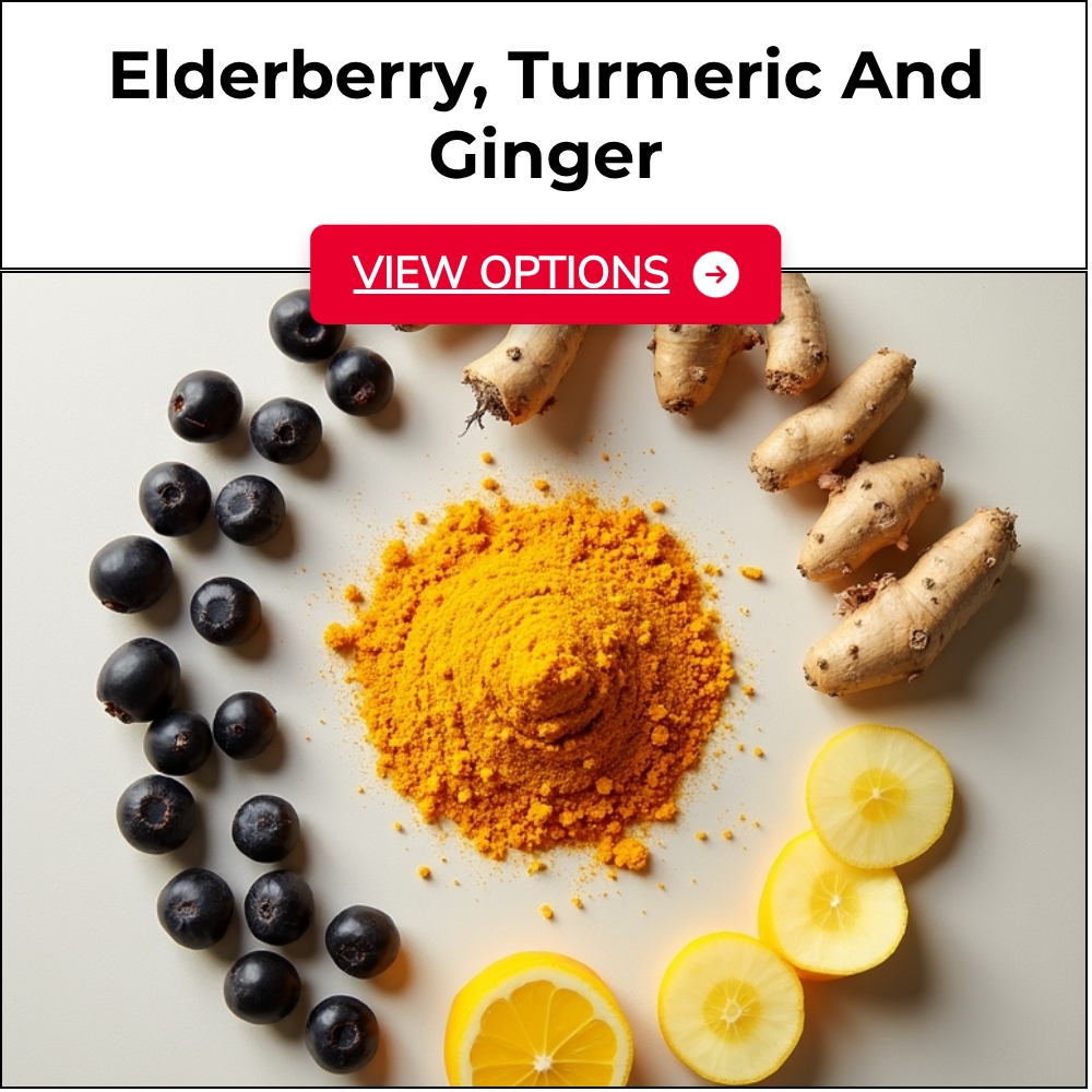 Terra Result Zen Facebook ad: Elderberry, Turmeric And Ginger!
