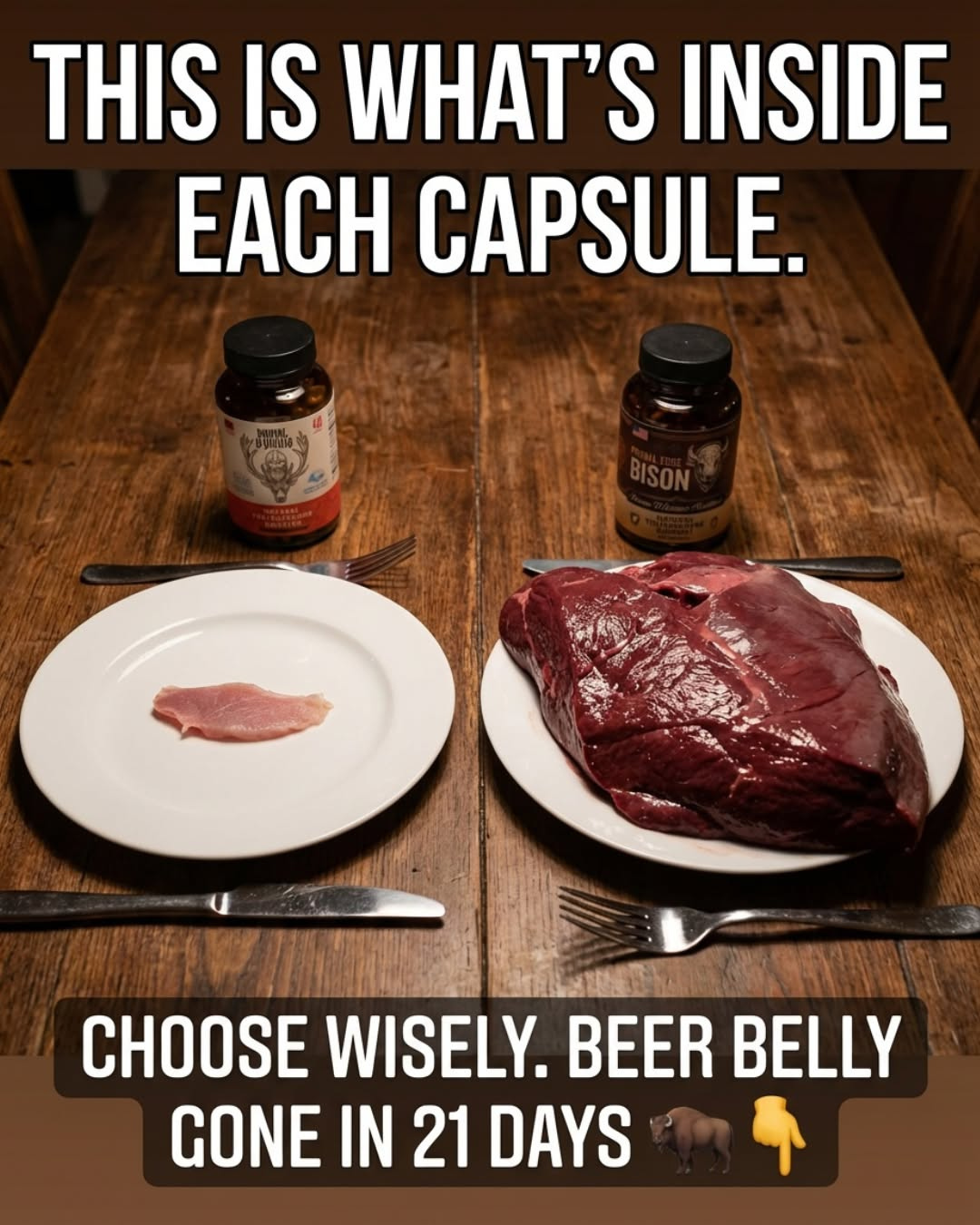 Men's Wellness Secrets Facebook ad: The only supplement that works