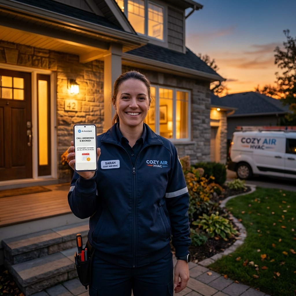 BAM Funnels N Films Facebook ad: Your phone, answered 24/7, by AI