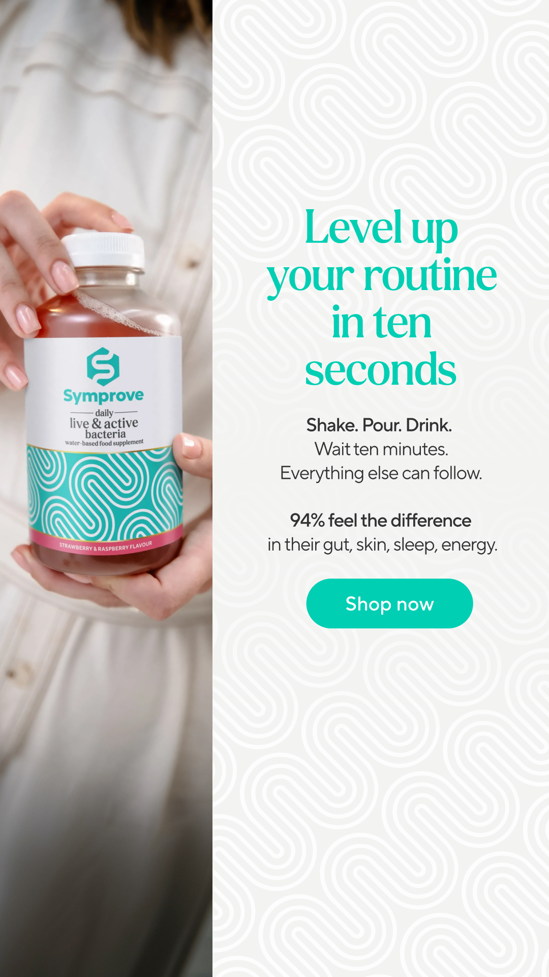 Symprove Facebook ad