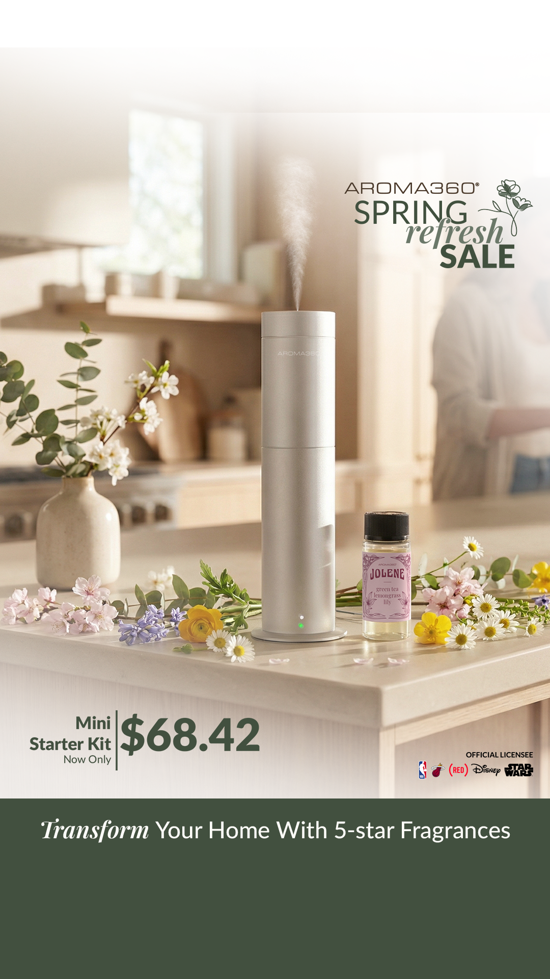 Aroma360 Facebook ad