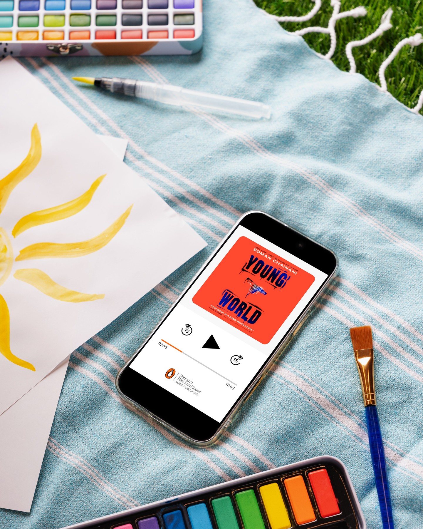 Penguin Random House Audio Facebook ad