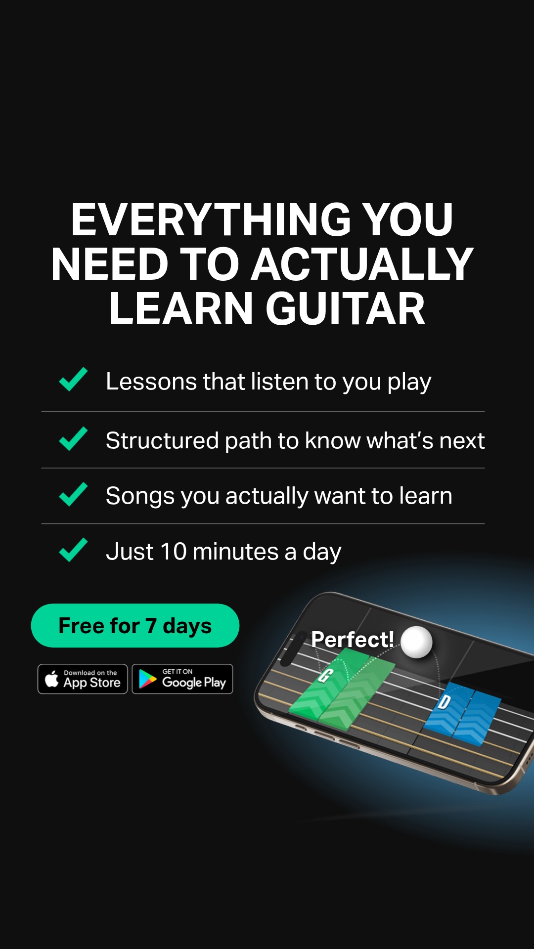 Yousician Facebook ad